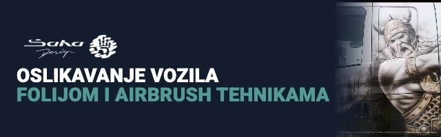 Šaka dizajn: oslikavanje vozila folijom i airbrush tehnikama